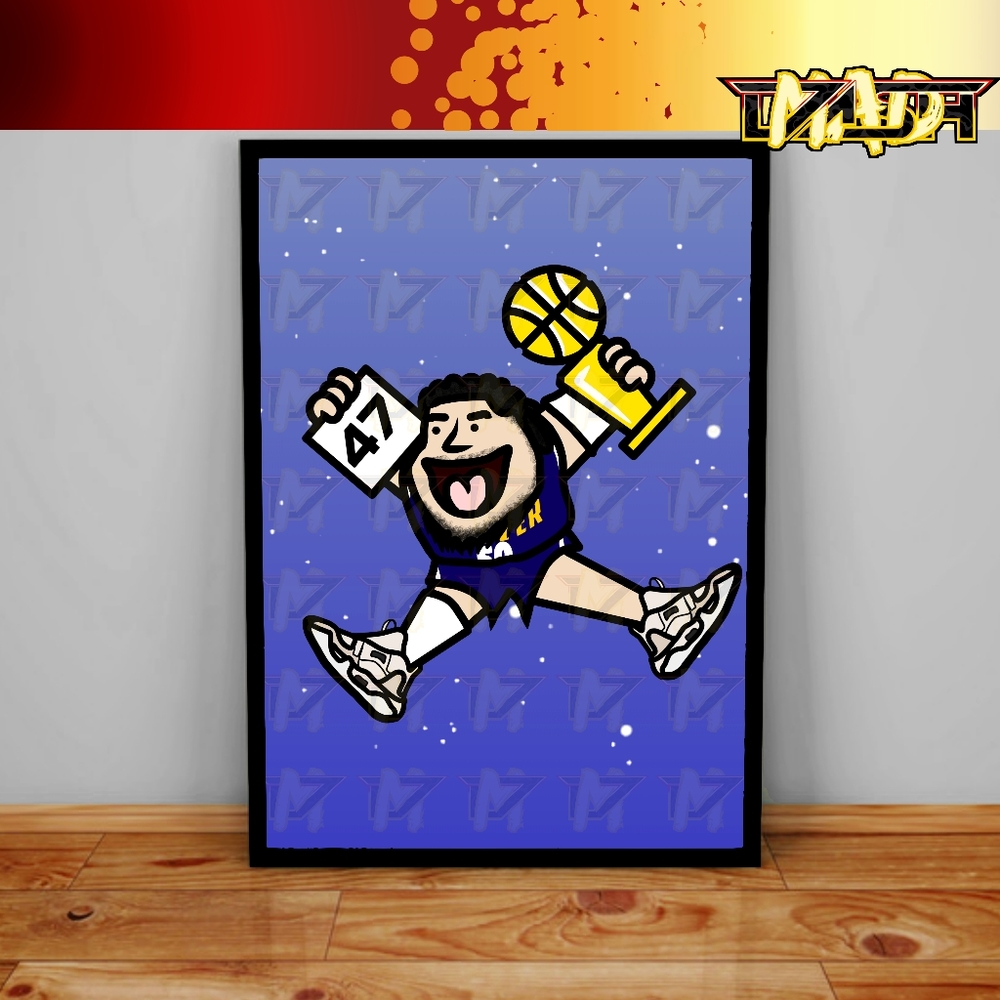 NBA Champions Denver Nuggets Merch Logo AG AG1 Shoes NBA 2k24 Air Gordon